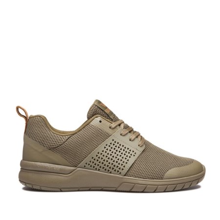 Supra Scissor Mens Trainers Olive UK 90JOD